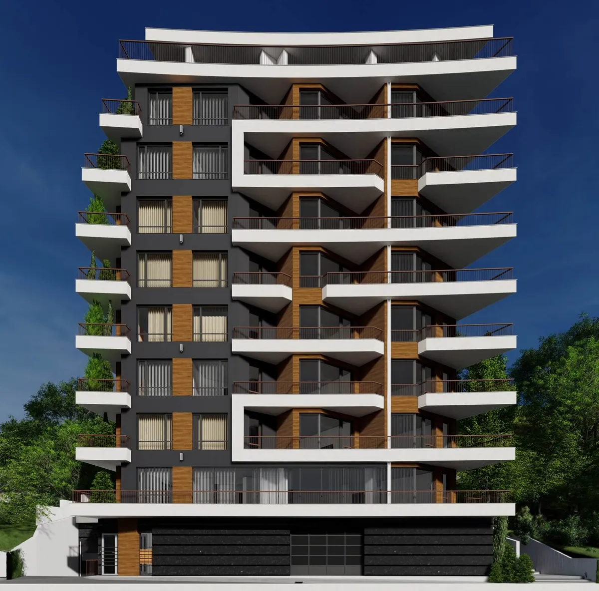 Фасада на проекта